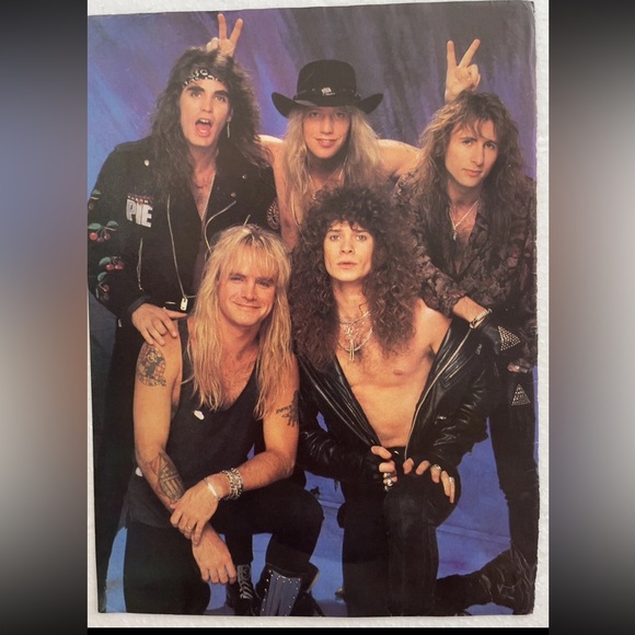 Vintage Warrant Band Pinup - Picture 1 of 1